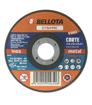 DISCO BELLOTA METAL EXTRAFINO ABRASIVO