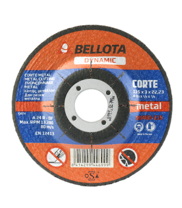 DISCO BELLOTA METAL ABRASIVO (2 MEDIDAS)