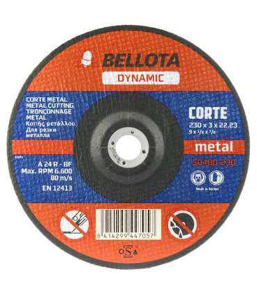 DISCO BELLOTA METAL ABRASIVO (2 MEDIDAS)