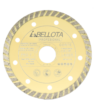 DISCO BELLOTA DIAMANTE BANDA CONTÍNUA (2 MEDIDAS)