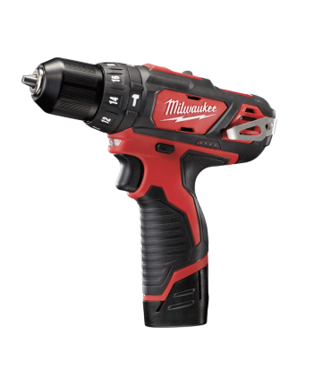 TALADRO MILWAUKEE M12 (2 BATERÍAS 2 AH Y CARGADOR)