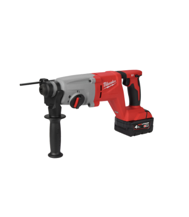 MARTILLO MILWAUKEE M18 (2 BATERÍAS 4 AH Y CARGADOR) SDS-PLUS 26 mm PROFESIONAL