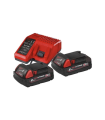KIT 2 BATERÍAS 2 AH Y CARGADOR MILWAUKEE M18