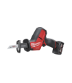 SIERRA SABLE MILWAUKEE M12 (2 BATERÍAS 6 AH Y CARGADOR)
