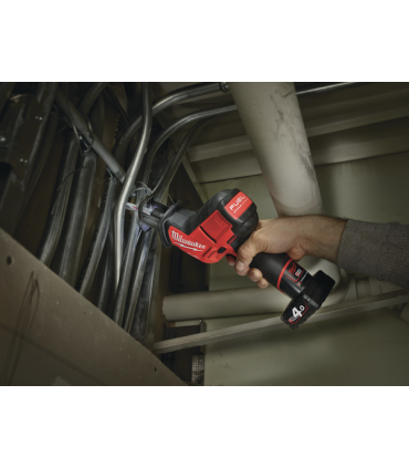 SIERRA SABLE MILWAUKEE M12 (2 BATERÍAS 6 AH Y CARGADOR)