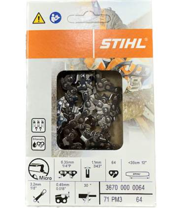 CADENA STIHL SIERRA 1/4" PM3  1.1  64 ESLABONES