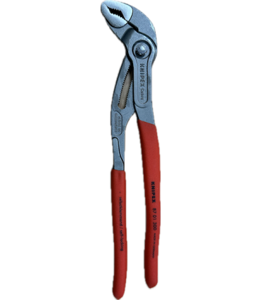 ALICATE KNIPEX MORDAZA RÁPIDA CON BOTÓN
