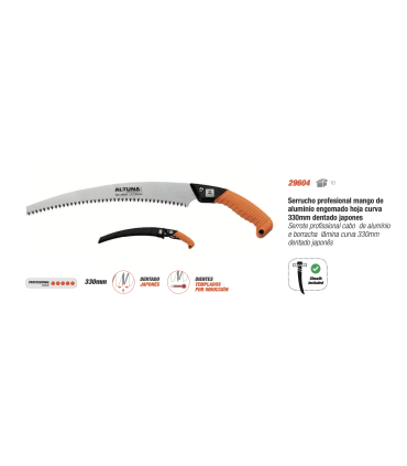 SERRUCHO ALTUNA 29604 CURVO CON FUNDA