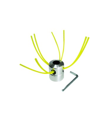 CABEZAL DESBROZADORA TORNILLO CENTRAL ALUMINIO