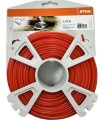 NYLON STIHL 2,7  MM 65 METROS REDONDO ROJO