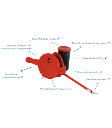 FUELLE POLVO ROJO